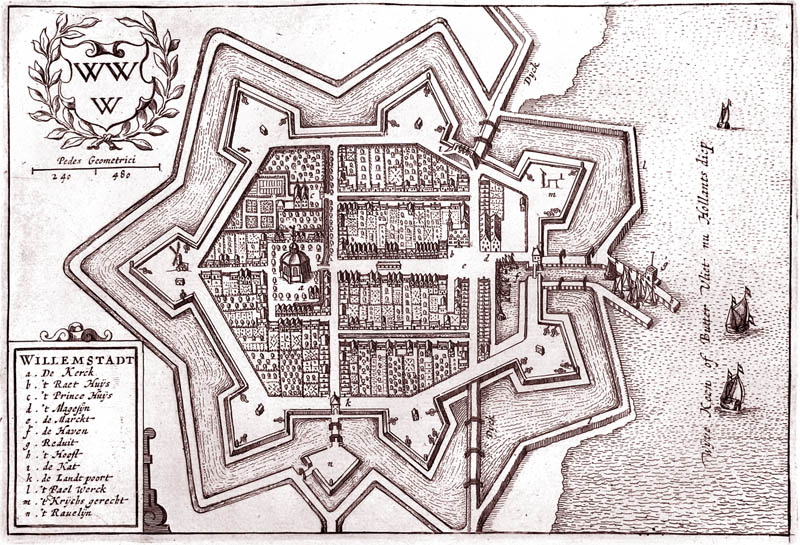 Willemstad 1649 Blaeu
